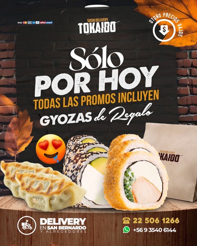 Gyozas de regalo